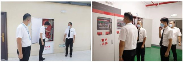 【城投集團?合誠物業】開展國慶節前安全大檢查